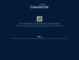 apps2.coloniallife.com screenshot