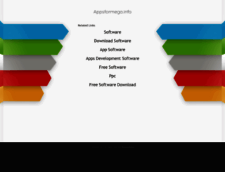 appsformega.info screenshot