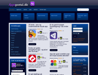 appsportal.dk screenshot