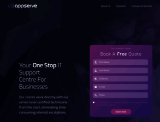 appsserve.com screenshot