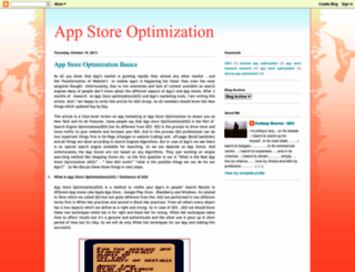appstoreoptimizationindia.blogspot.com screenshot
