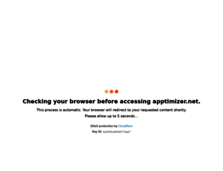 apptimizer.net screenshot