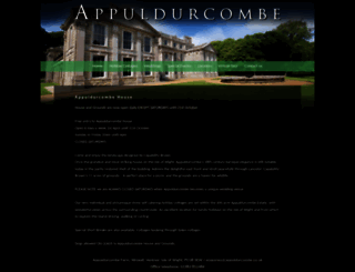 appuldurcombe.co.uk screenshot