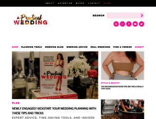 apracticalwedding.com screenshot