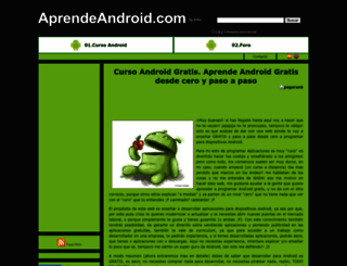 aprendeandroid.com screenshot