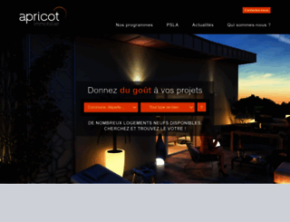 apricot-immobilier.fr screenshot