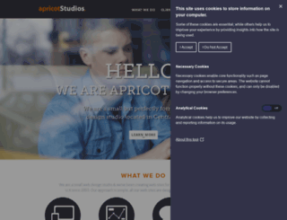 apricot-studios.com screenshot