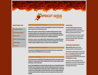 apricotseeds.com.au screenshot