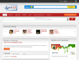 aprilax.com screenshot