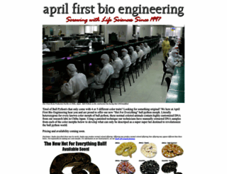 aprilfirstbioengineering.com screenshot
