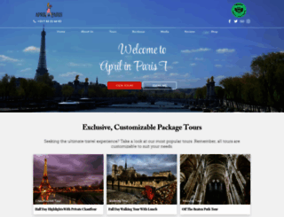 aprilinparistours.com screenshot