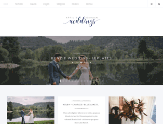 aprilsgardenweddings.com screenshot
