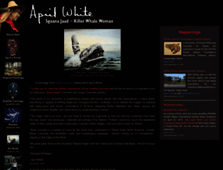 aprilwhite.com screenshot