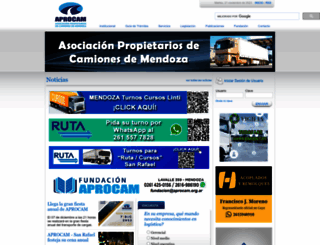 aprocam.org.ar screenshot