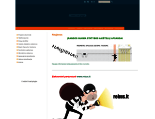 apsaugos-sistemos.com screenshot