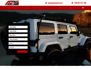 apsautoparts.com screenshot