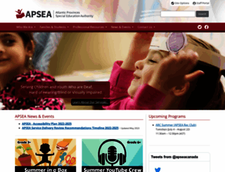 apsea.ca screenshot