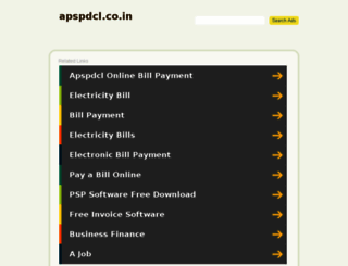 apspdcl.co.in screenshot