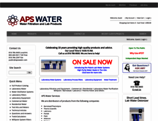 apswater.com screenshot