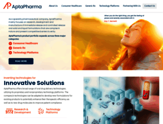 aptapharma.com screenshot