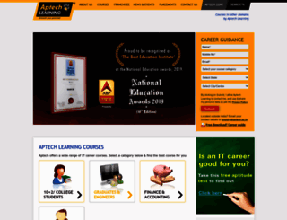 aptech-education.com screenshot