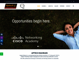 aptechbahrain.com screenshot