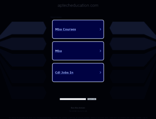aptecheducation.com screenshot