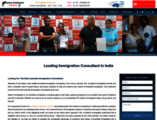 aptechimmigration.com screenshot
