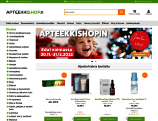 apteekkishop.fi screenshot