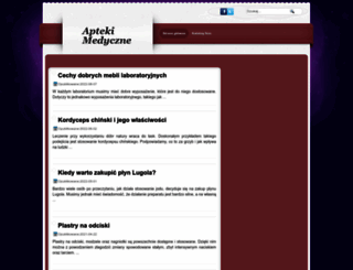 aptekimedyczne.pl screenshot