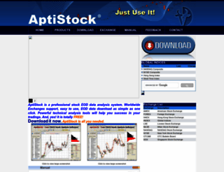 aptistock.com screenshot