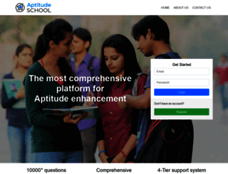 aptitudeschool.com screenshot