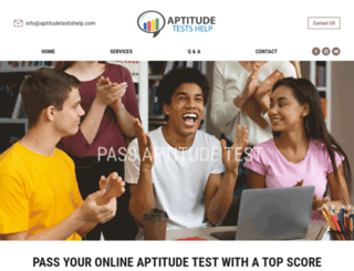 aptitudetestshelp.com screenshot