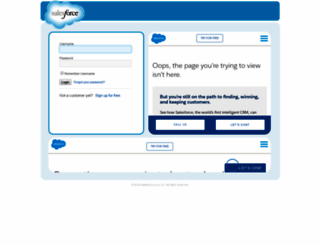 aptotude-8135.cloudforce.com screenshot