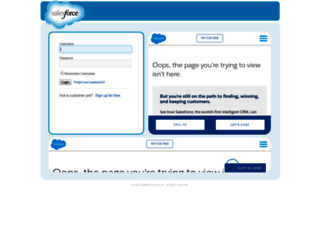 aptotude-9393.cloudforce.com screenshot