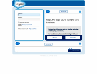 aptotude-9889.cloudforce.com screenshot