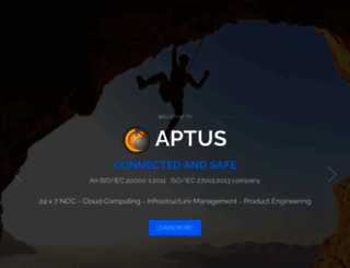 aptus.in screenshot