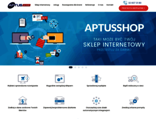 aptusshop.pl screenshot