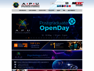 apu.edu.my screenshot
