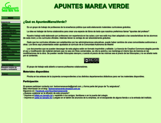 apuntesmareaverde.org.es screenshot
