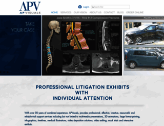 apvisuals.com screenshot