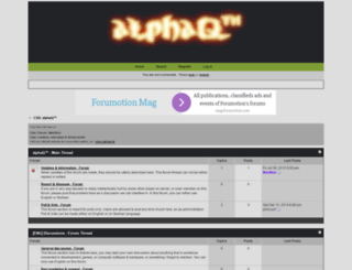 aqarena.forumotion.com screenshot