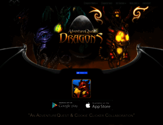 aqdragons.com screenshot