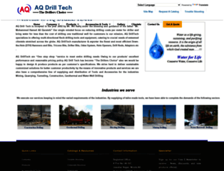 aqdrilltech.com screenshot