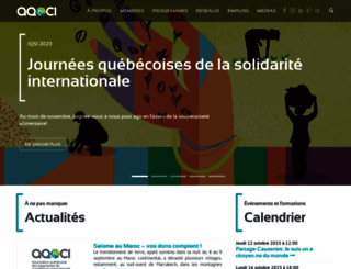 aqoci.qc.ca screenshot