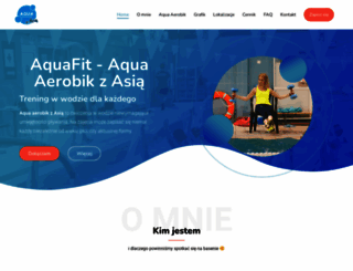aqua-aerobik.com.pl screenshot