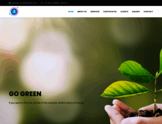 aqua-air.co.in screenshot