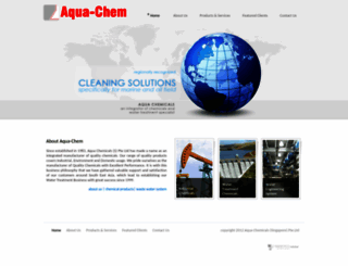 aqua-chem.com.sg screenshot