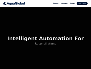 aqua-global-solutions.com screenshot