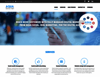 aqua-marketing.co.uk screenshot